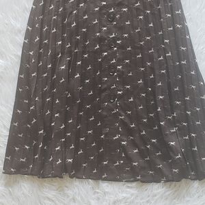 Contemporaine midi skirt
